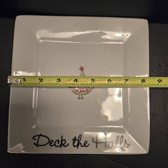 TIS THE SEASON DESSERT PLATES BY ST. NICHOLAS SET OF 2 - Picture 5 of 7